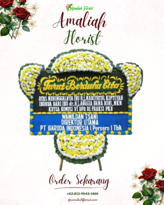 Papan Bunga Duka di Aradide